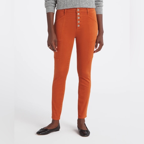 Cosmic Blue Love Hailey Eco Button Front Cargo Pant - Picture 2 of 12